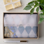 Papier Mousseline Papier de tissus Ethereal Bloomscape Decoupage (Cadeau)