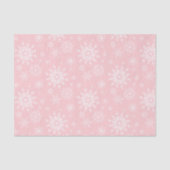 Papier Mousseline Papier de tissus flocons de neige (Recto)