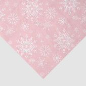 Papier Mousseline Papier de tissus flocons de neige (Détail)