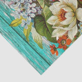 Papier Mousseline Papier de tissus Floral (Détail)