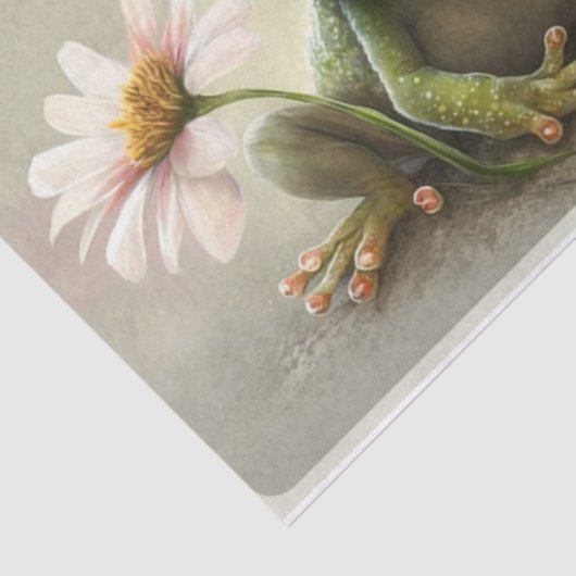 Papier Mousseline Papier de tissus Froggies (Détail)