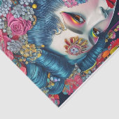 Papier Mousseline Papier de tissus Geisha classique (Détail)