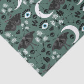 Papier Mousseline Papier de tissus Goth Moths (Détail)