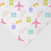 Papier Mousseline Papier de tissus Lady Aviator (Détail)