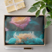 Papier Mousseline Papier de tissus Lion King rose (Cadeau)