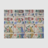 Papier Mousseline Papier de tissus Mahjong (Recto)