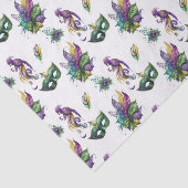 Papier Mousseline Papier de tissus Mardi Gras (Détail)