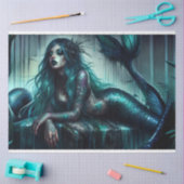 Papier Mousseline Papier de tissus Mermaid Goth (Artisanat)