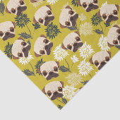 Papier Mousseline Papier de tissus mignons Carlins (Détail)