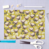 Papier Mousseline Papier de tissus mignons Carlins (Artisanat)