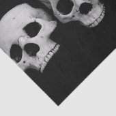 Papier Mousseline Papier de tissus NOIR ET BLANC (Détail)