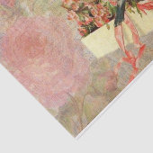 Papier Mousseline Papier de tissus Oiseau Vintage (Détail)