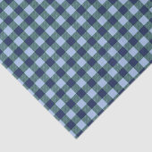 Papier Mousseline Papier de tissus plissé Blueberry (Détail)