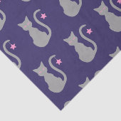 Papier Mousseline Papier de tissus pour chats gris (Détail)