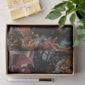 Papier Mousseline Papier de tissus pour découpage (Cadeau)