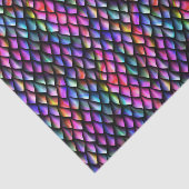 Papier Mousseline Papier de tissus Rainbow Dragon (Détail)