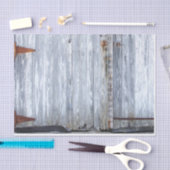 Papier Mousseline Papier de tissus Wrapper blanc Bois Barn Door Co (Artisanat)