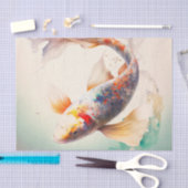 Papier Mousseline Papier décoratif KOI CARP (Artisanat)