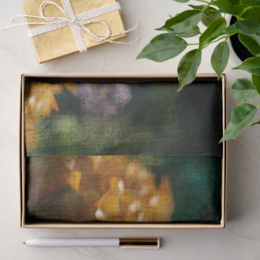 Papier Mousseline Papier Découpage abeille bleue (Cadeau)