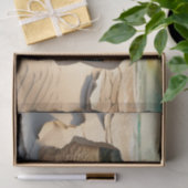 Papier Mousseline Papier Découpage de scène de l'Art de la plage (Cadeau)