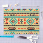 Papier Mousseline Papier Découpage géométrique Elégance Aztec (Artisanat)