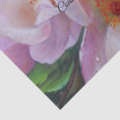 Papier Mousseline Papier Découpage Inspirant Rose Rose (Détail)