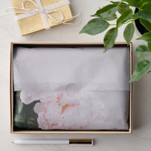 Papier Mousseline Papier Découpage Peony gauche (Cadeau)