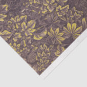 Papier Mousseline Papier découpage toile violet et or (Détail)