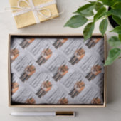 Papier Mousseline papier d'emballage de renard d'hiver, enveloppe de (Cadeau)