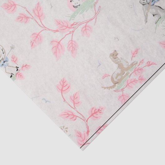 Papier Mousseline Papier d'emballage pour Baby shower (Détail)