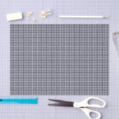 Papier Mousseline Papier d'enrobage bleu En vichy-minuit (Artisanat)