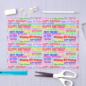 Papier Mousseline Papier d'enveloppe de cadeau d'anniversaire, (Artisanat)