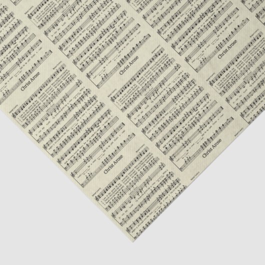 Papier Mousseline Papier d'enveloppement Christ Arose (Détail)