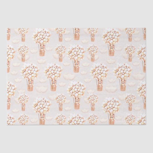 Papier Mousseline Papier d'enveloppement de ballons d'ours (Recto)