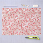 Papier Mousseline Papier d'enveloppement rose sucre de canne (Artisanat)