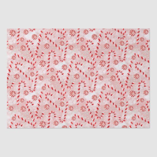 Papier Mousseline Papier d'enveloppement rose sucre de canne (Recto)