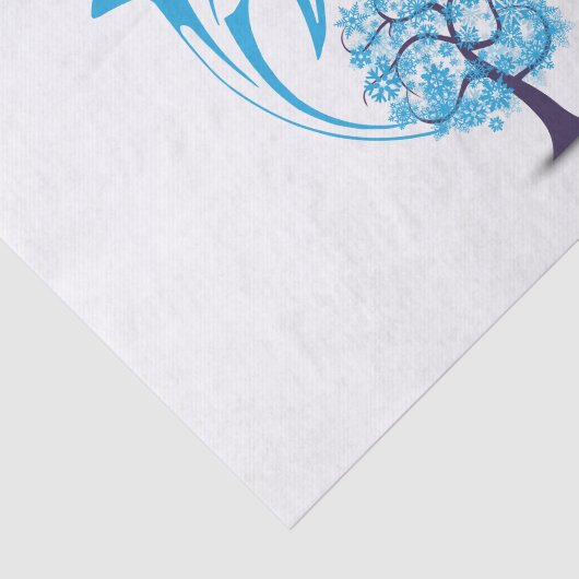 Papier Mousseline Papier Dolphin Tissu Abstrait (Détail)