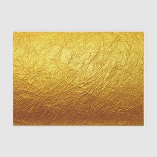 Papier Mousseline PAPIER D'OR PURE Motif + votre texte / photo