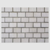 Papier Mousseline papier en brique blanche (Recto)