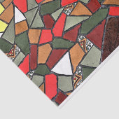 Papier Mousseline papier en mosaïque (Détail)