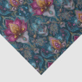 Papier Mousseline Papier en papier de tissus fleuri bijoux (Détail)