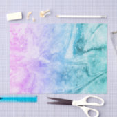 Papier Mousseline Papier en papier peint coulé marbré (Artisanat)