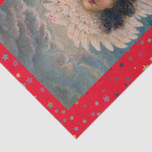 PAPIER MOUSSELINE PAPIER EN TISSU ANGE ET ÉTOILES (Détail)