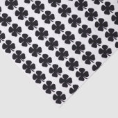 Papier Mousseline Papier en tissu blanc Black Clover (Détail)