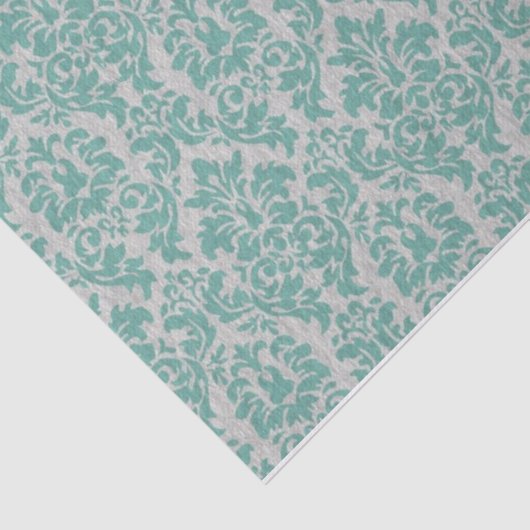 Papier Mousseline Papier en tissu Damask (Détail)
