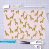 Papier Mousseline Papier en tissu de la Girafe Cute (Artisanat)