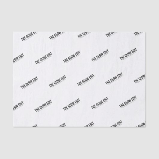 PAPIER MOUSSELINE PAPIER EN TISSU DE MARQUE PERSONNALISÉ (Recto)