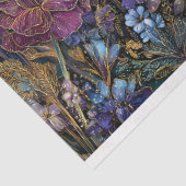 PAPIER MOUSSELINE PAPIER EN TISSU DÉCOUPAGE DU JARDIN DE MINUIT ENCH (Détail)