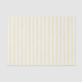 PAPIER MOUSSELINE PAPIER EN TISSU JAUNE STRIPÉ (Recto)