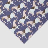 Papier Mousseline Papier en tissu pour les petits chevaux (Détail)